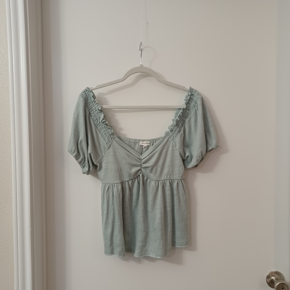 Eyeshadow babydoll shirt